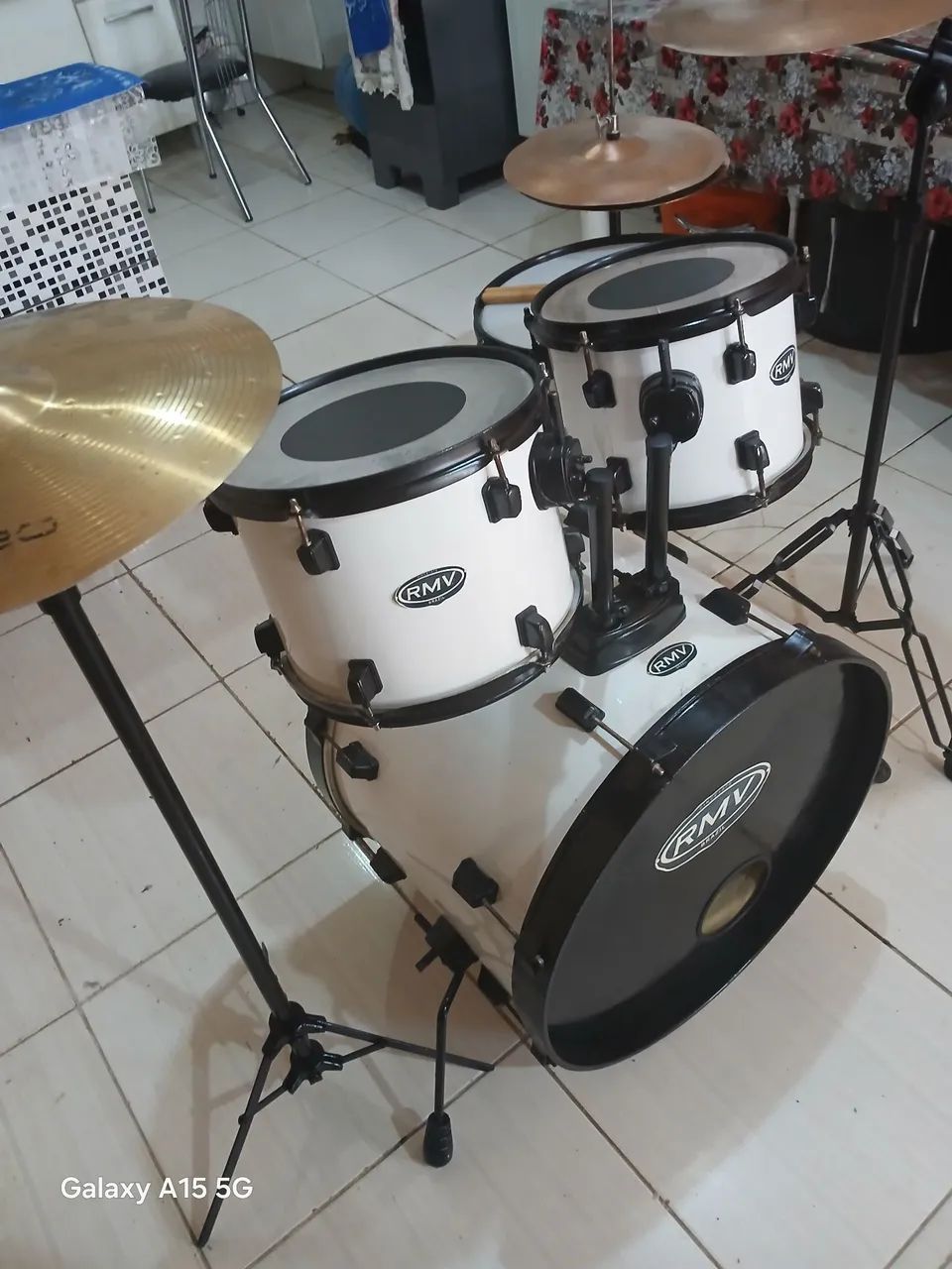 Bateria acústica RMV  - Foto 2