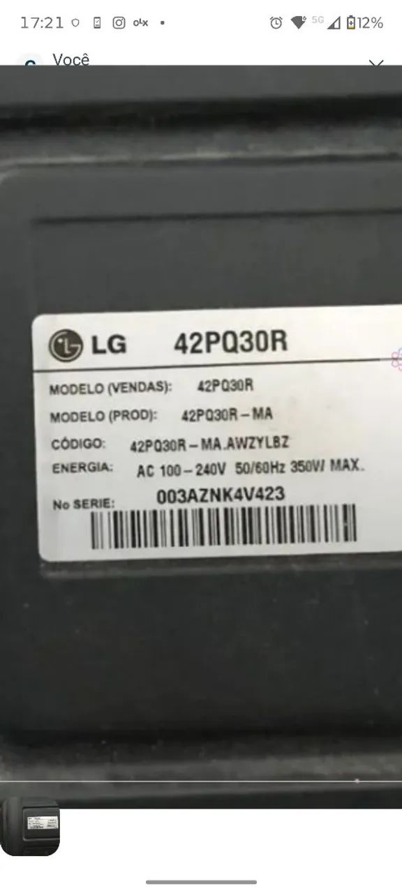 TV LG troca de peças  - Foto 3