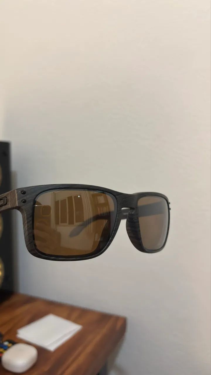 Óculos Oakley Holbrook Woodgrain   - Foto 5