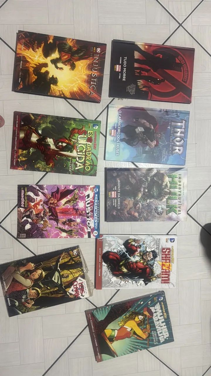 HQ´s marvel e DC 