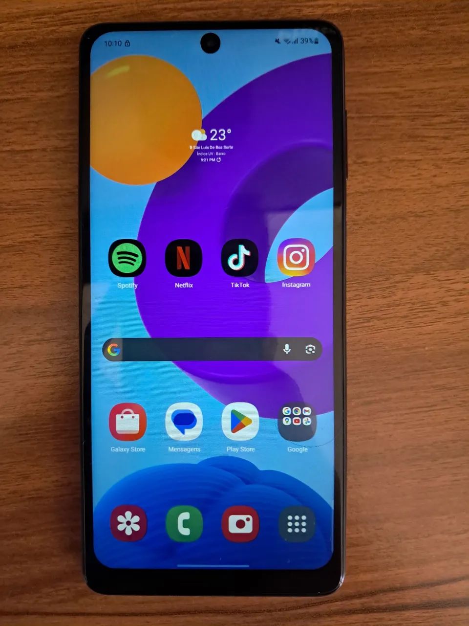 Galaxy M52 5g com película 3D  - Foto 2