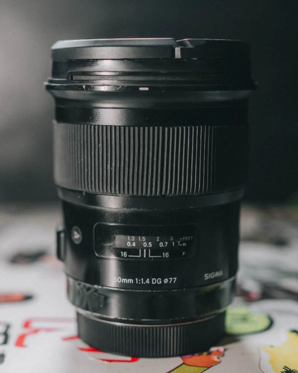 Lente Sigma Art 50mm F/1.4 Dg Para Canon Ef Canon Ef Preto (Usado)