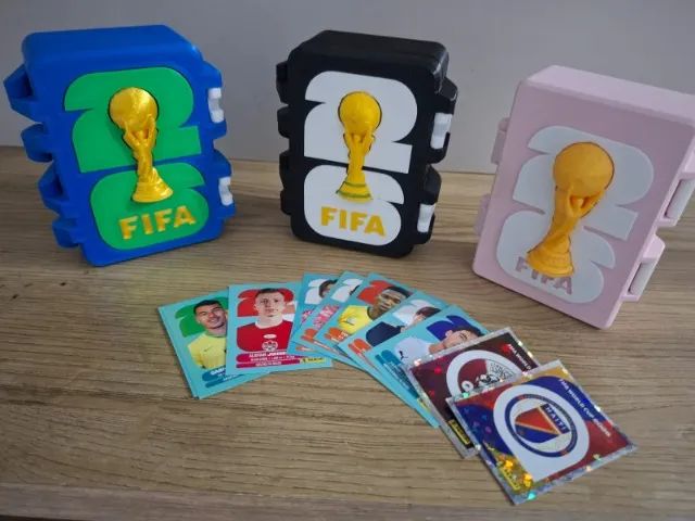Caixinhas de Figurinhas do Álbum da Copa do mundo 2026 - Foto 2
