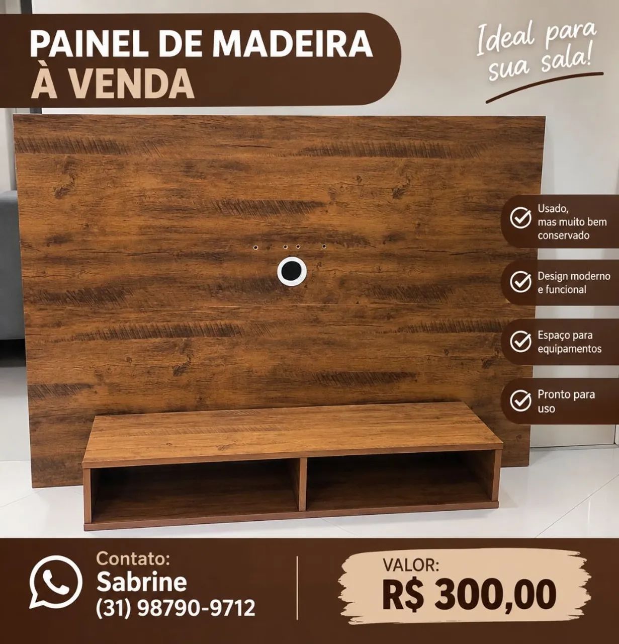 Painel para TV 