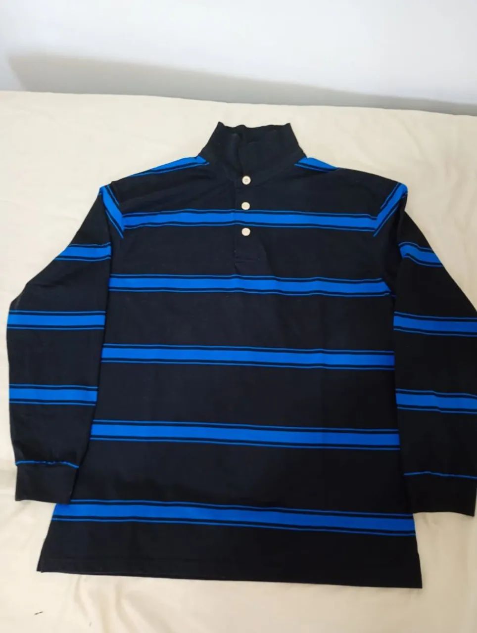 Blusas masculinas com manga longa 