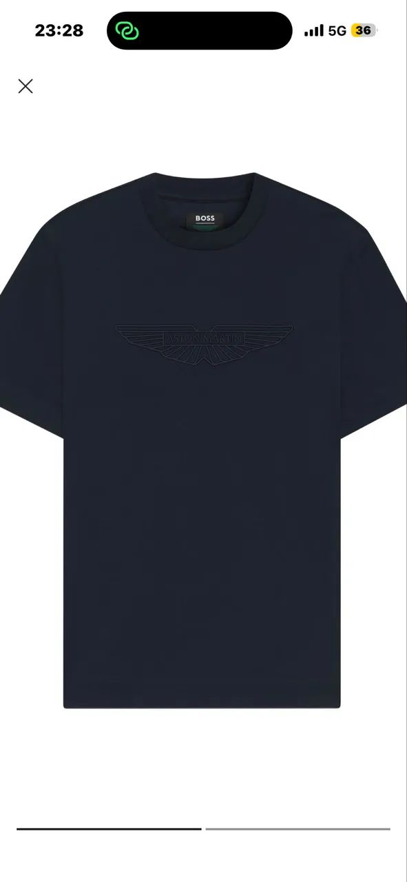 Camisa Boss x aston martin 