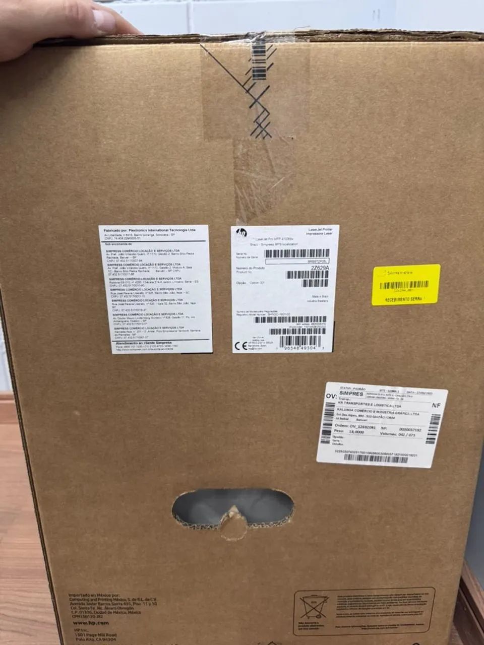 Impressora HP LaserJet Pro MFP 4103FDW  - Foto 3