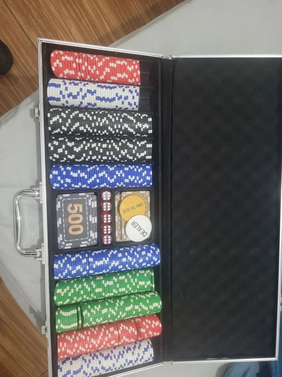 Maleta poker profissional 