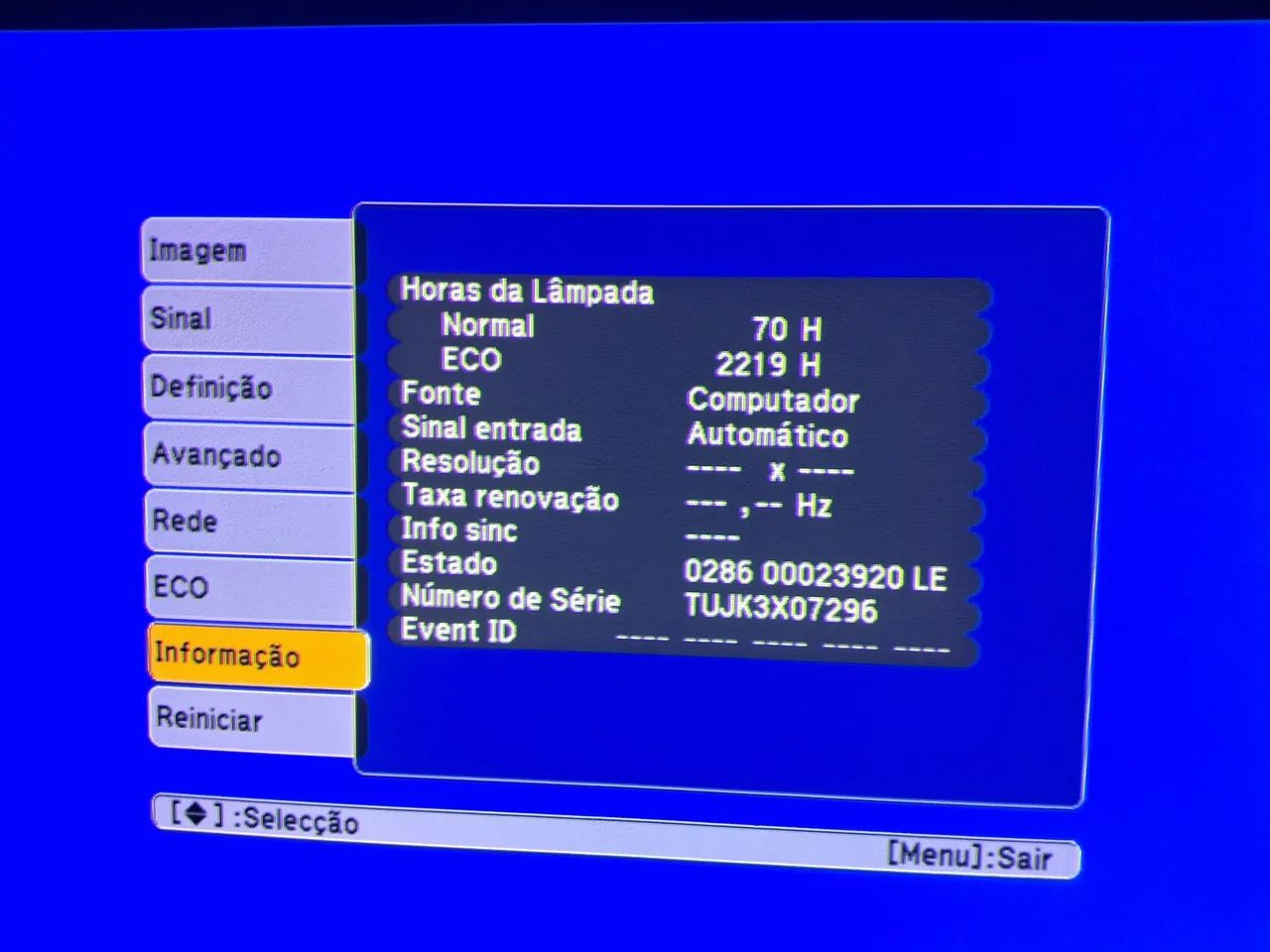 Projetor   Epson  S18  (sem hdmi) - Foto 2
