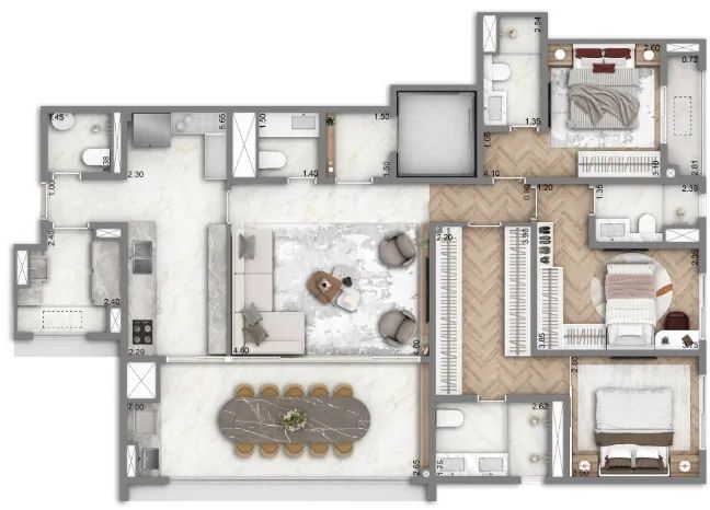 THE GRAND RESIDENCE BROOKLIN LIVING - Foto 10