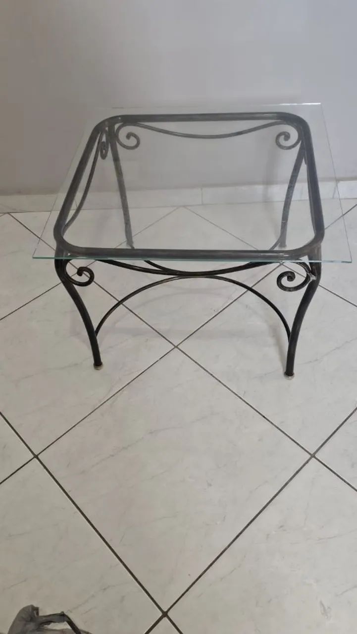 Mesa de ferro/lateral - Foto 4