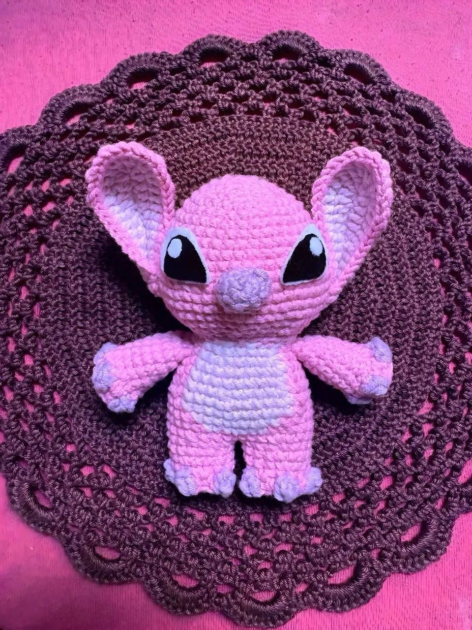 Chaveiro de Amigurumi 