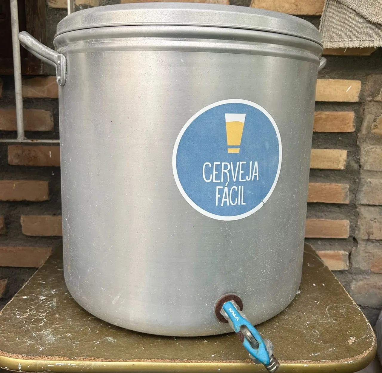 Panela Cervejeira e Refratômetro 