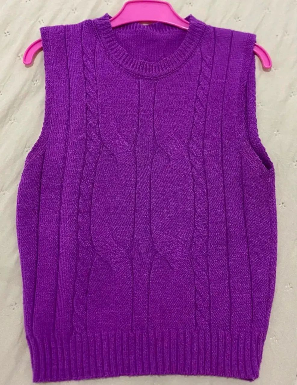 Blusa roxa- Tamanho P  - Foto 3