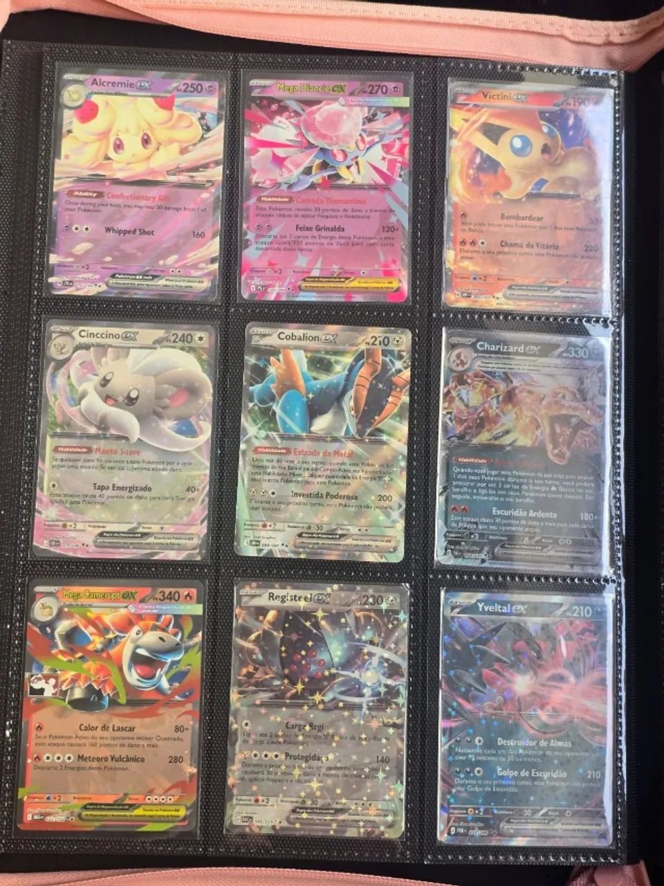 9 Cartas Pokémon EX