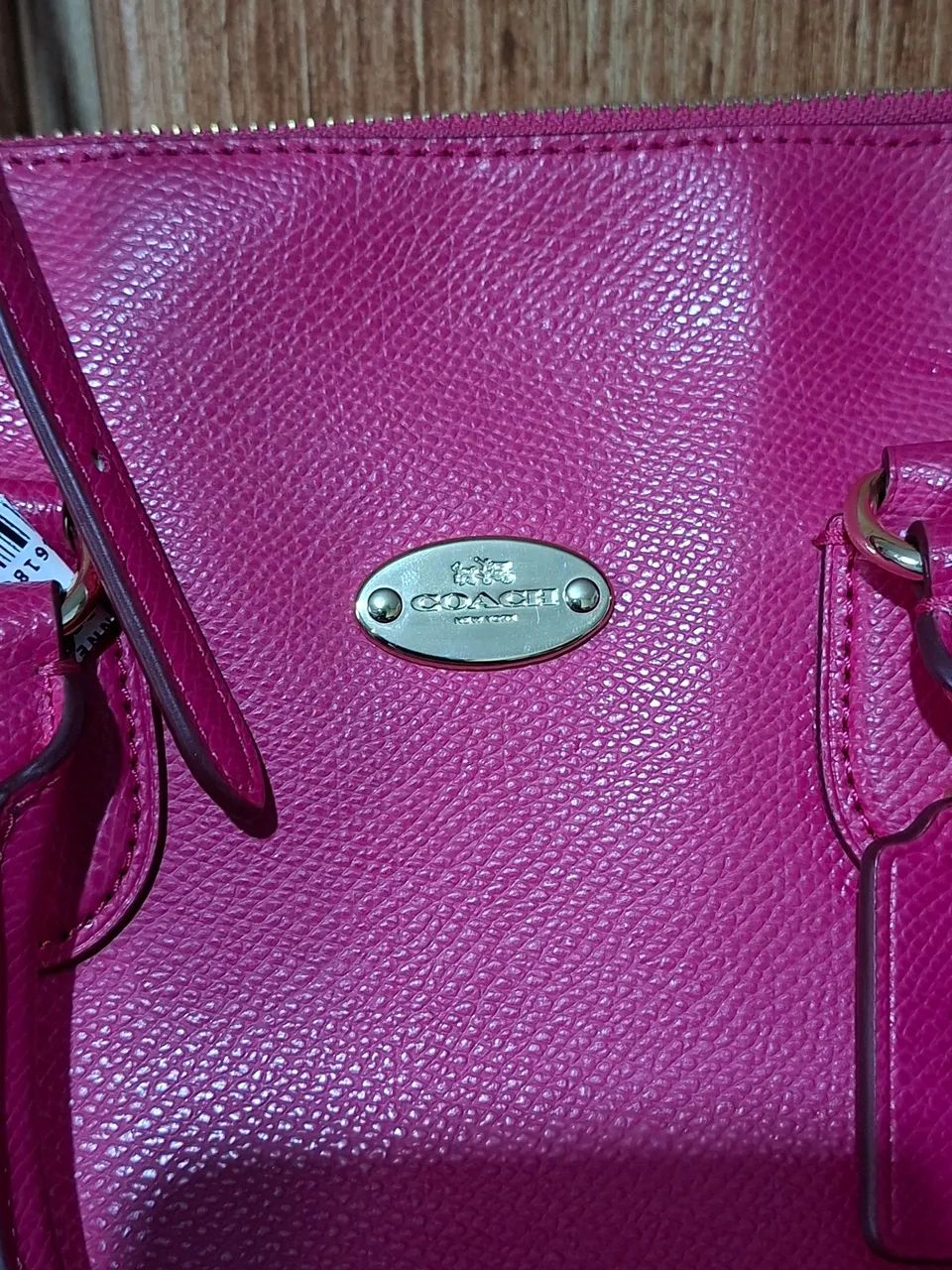 Bolsa Coach rosa - Foto 4