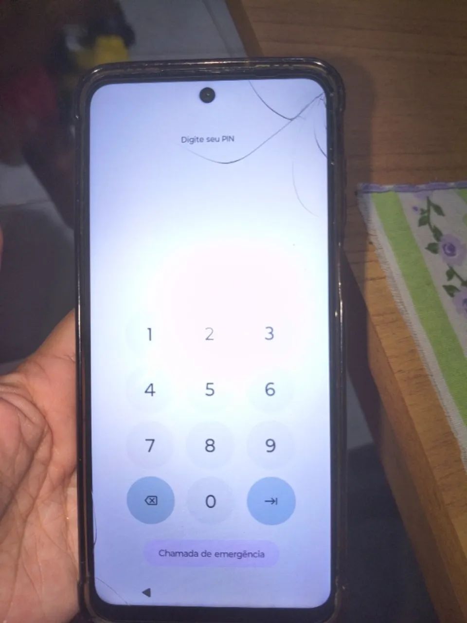 Celular Moto G53 seminovo