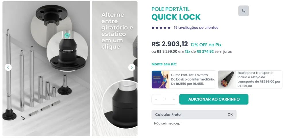 Barra de POLE DANCE - Foto 4