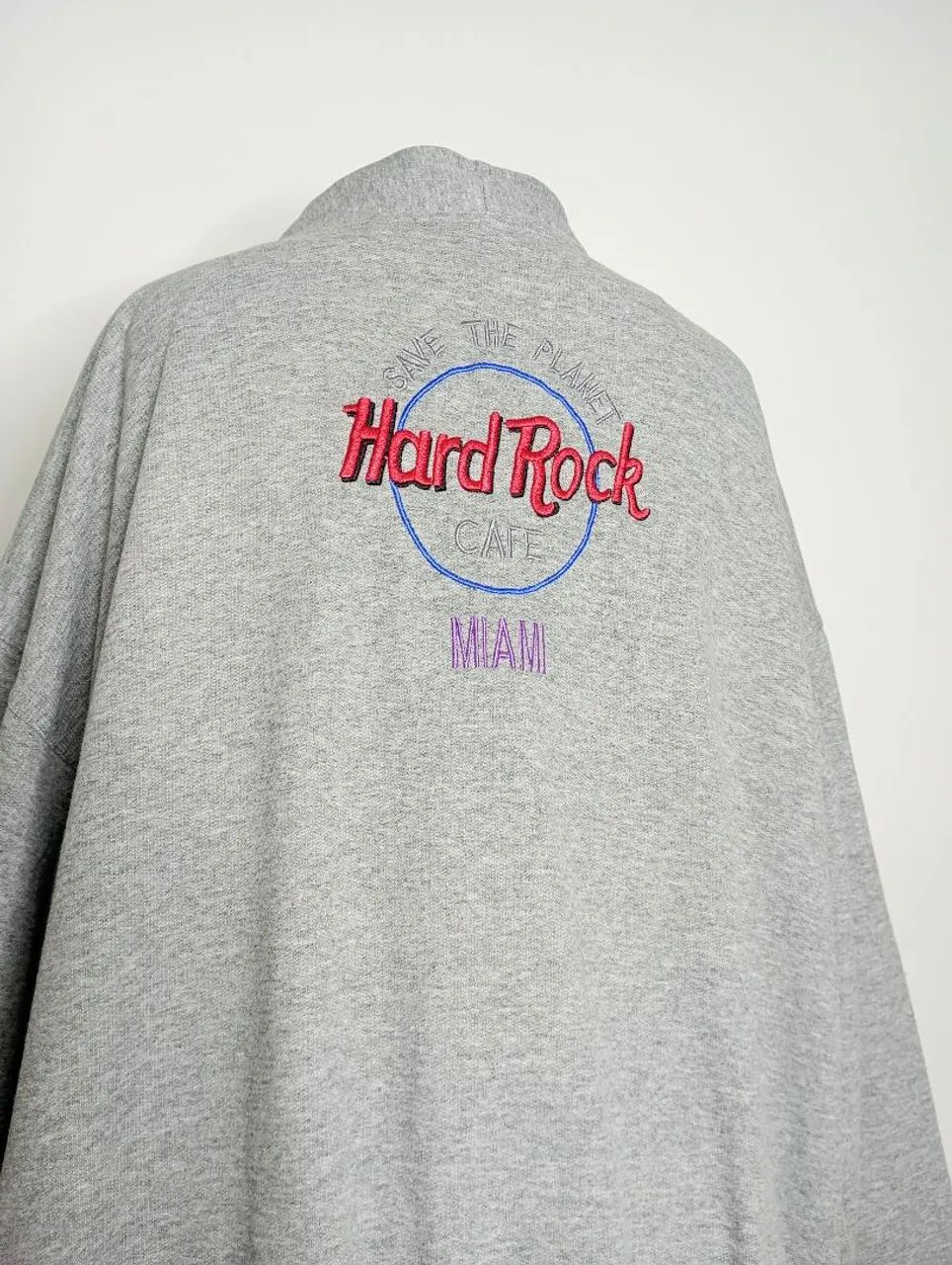 MOLETOM HARD ROCK VINTAGE CARDIGÃ  - Foto 3