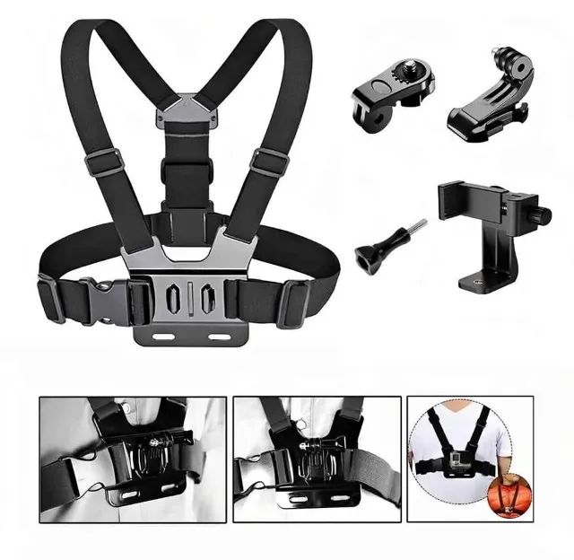 Suporte de peito para cameras ou celular - Foto 4