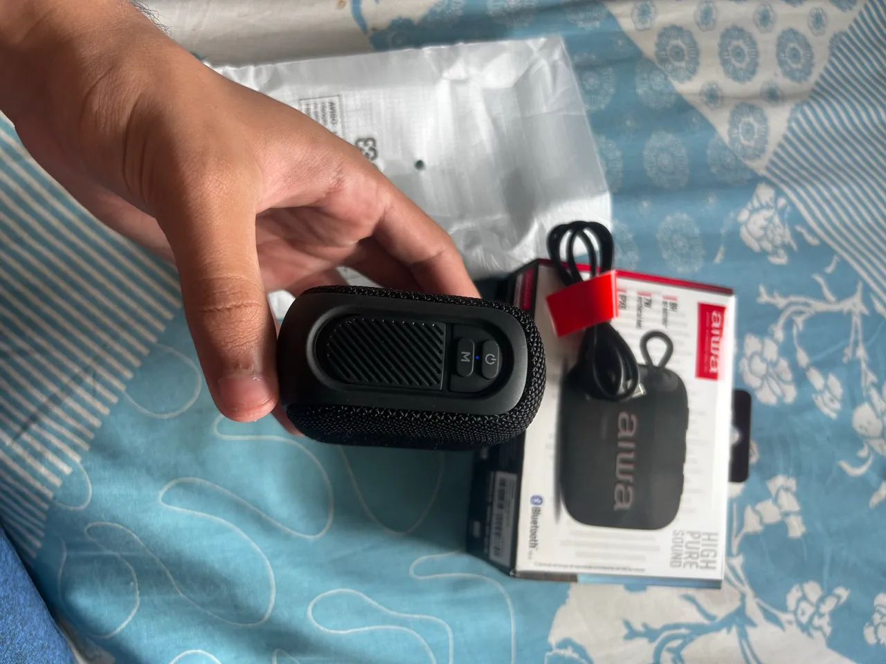 caixa de som aiwa nova! - Foto 2