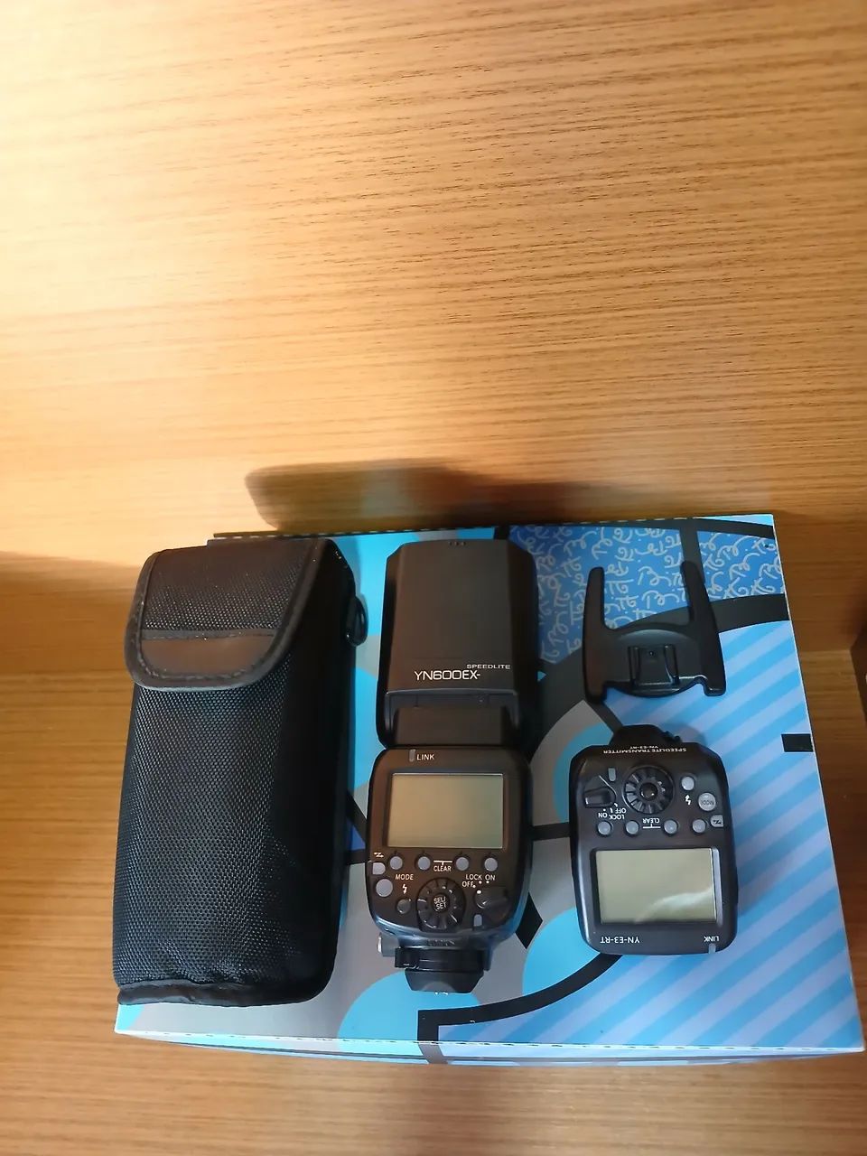 FLASH SPEEDLITE YE600EX-RTII E RADIO FLASH YN-E3-RT PERFEITO