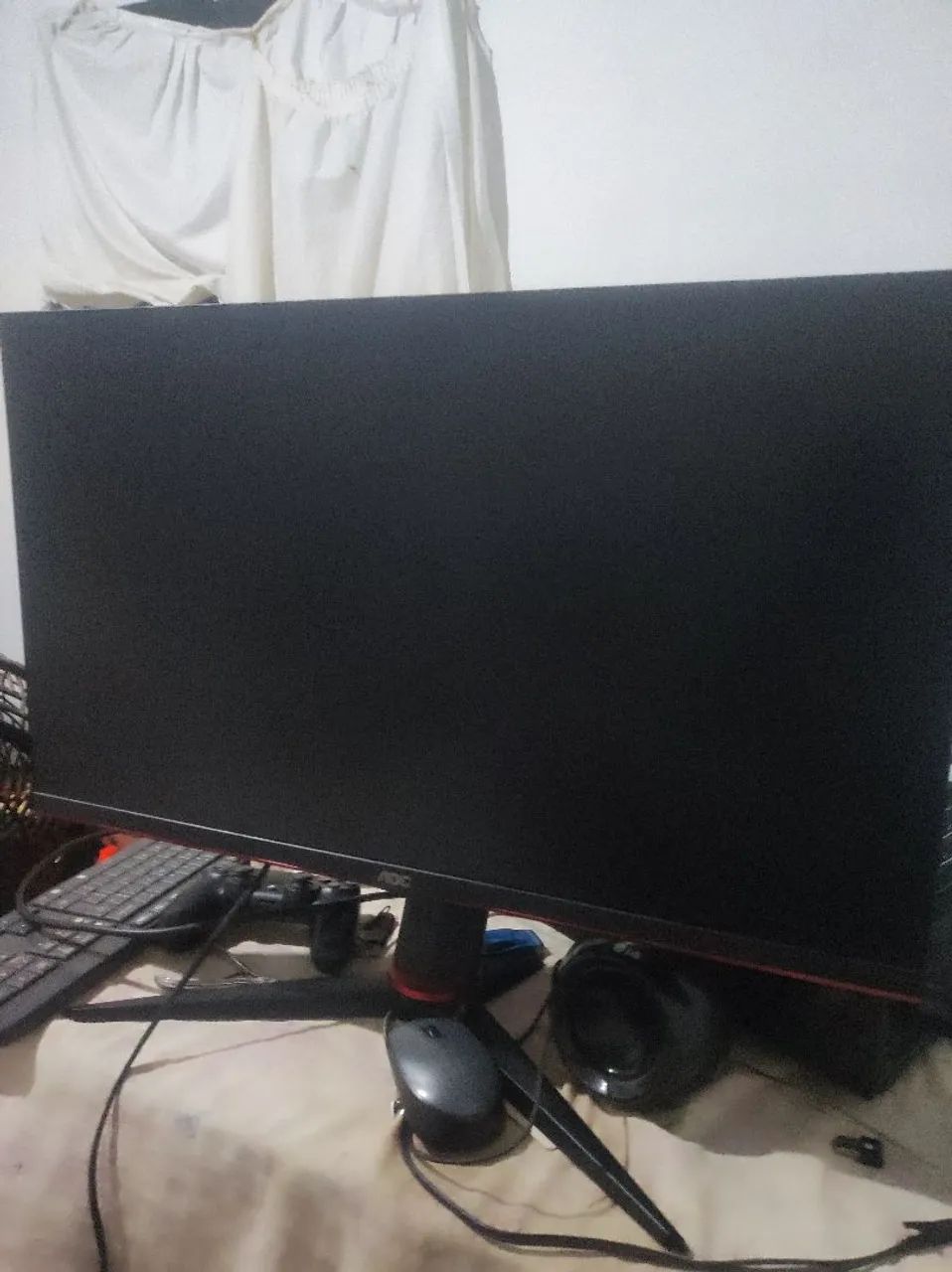 Monitor AOC 27p 144hz, COM DEFEITO NOS LEDS