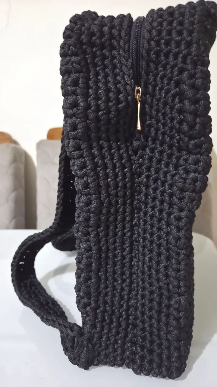 Mochila de crochê  - Foto 3
