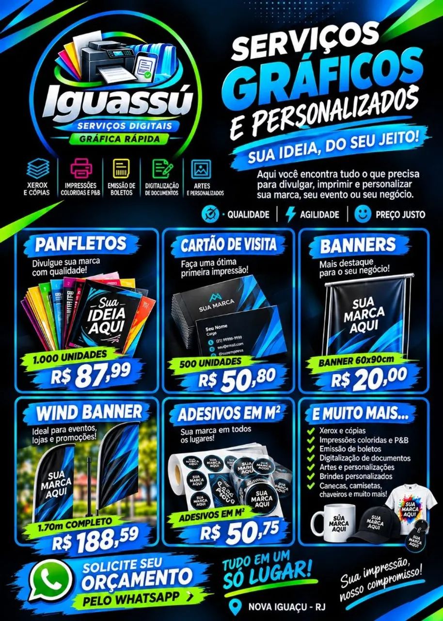 Serviço gráficos 
