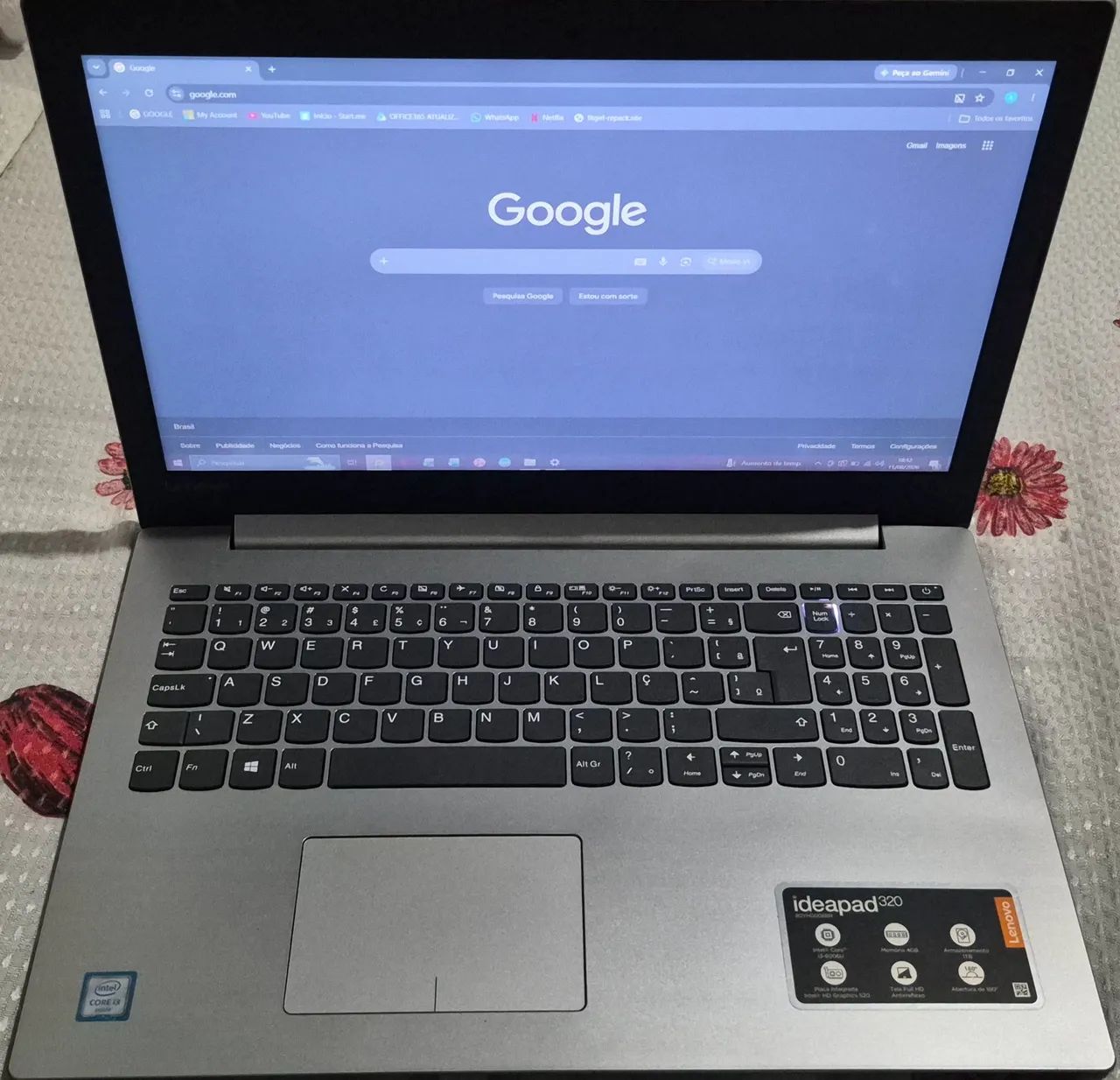 Notebook LENOVO ideapad 320 CORE i3