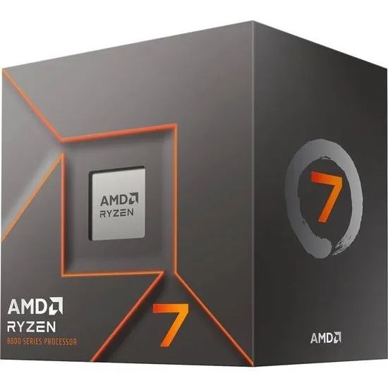 Processador AMD Ryzen 7 8700F 4.1GHz AM5 24MB - Novo lacrado
