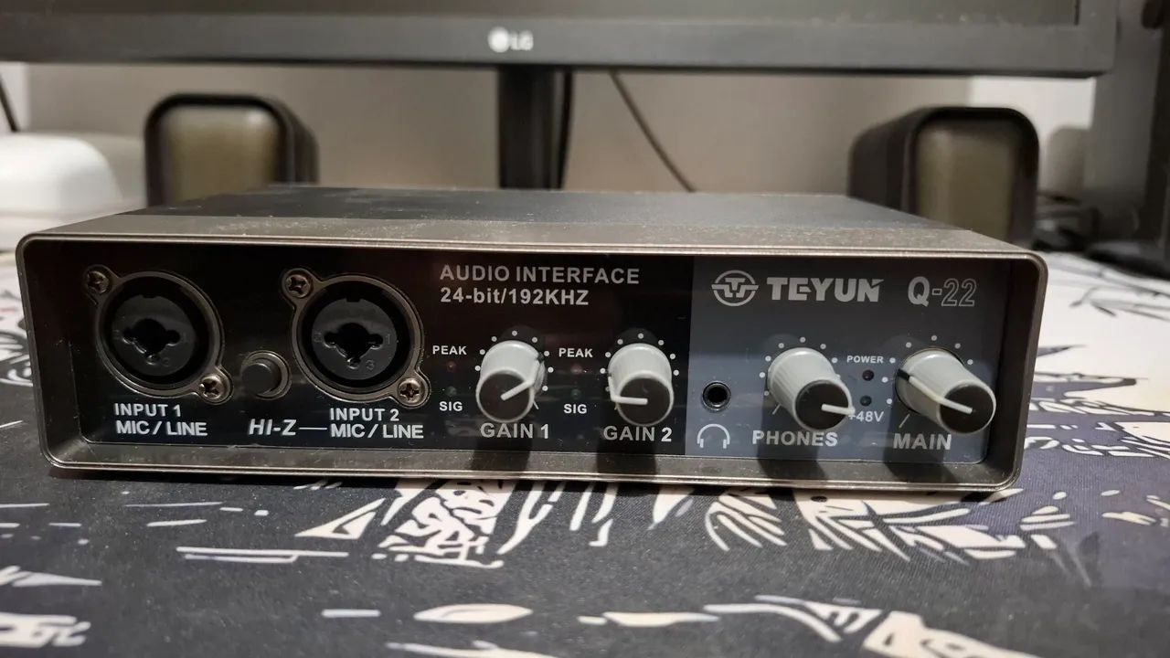 Interface de Áudio TEYUN Q22  - Foto 2