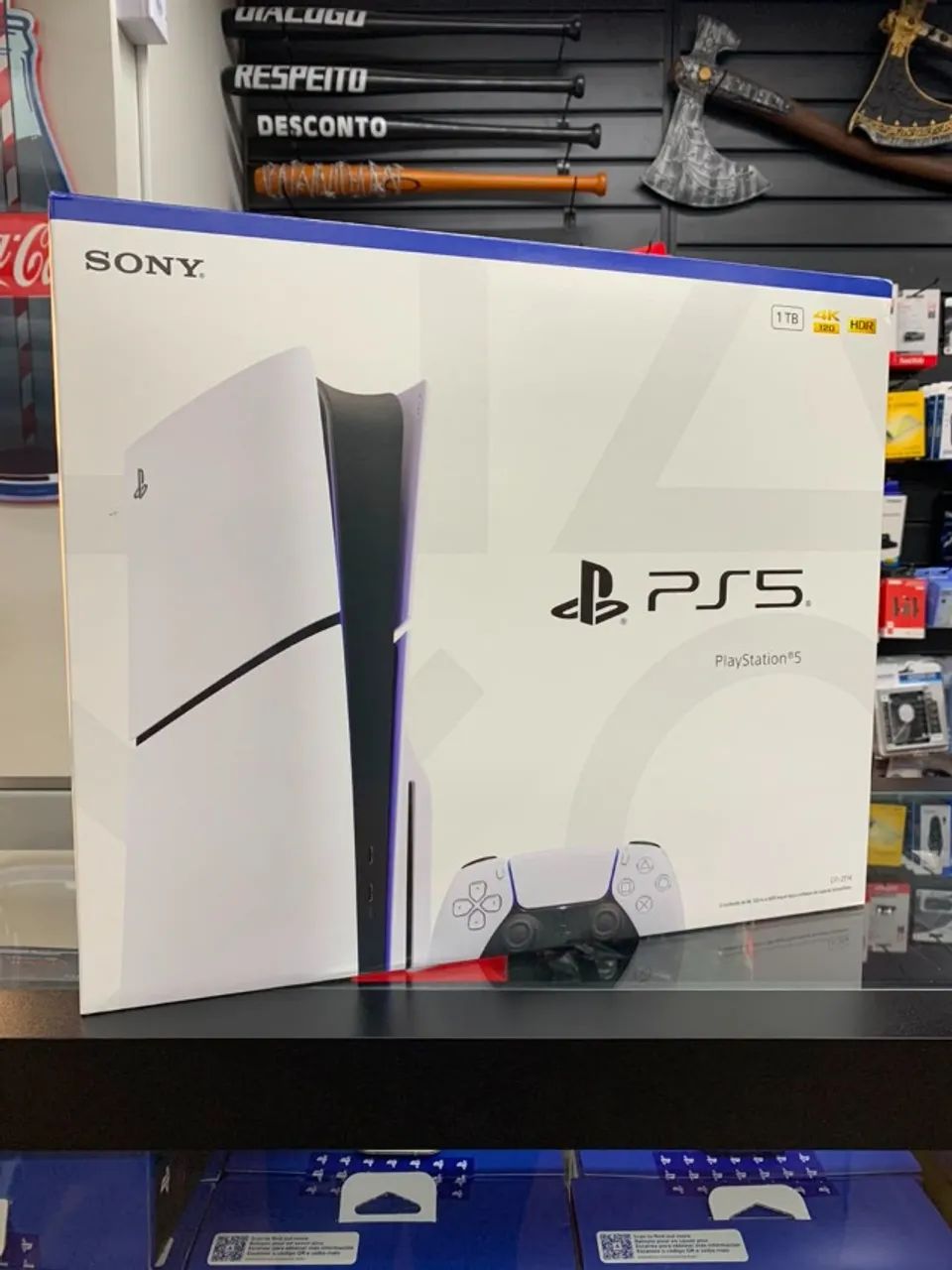 PS5 NOVO LACRADO 1TB COM LEITOR  - Foto 3