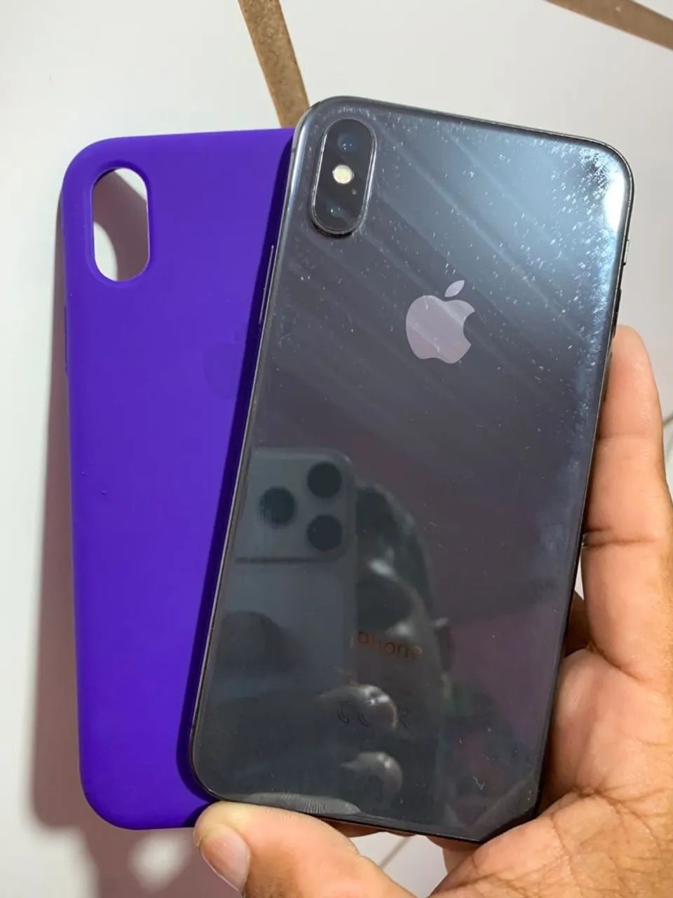 iPhone X 64Gb Preto Faço entrega - Foto 2