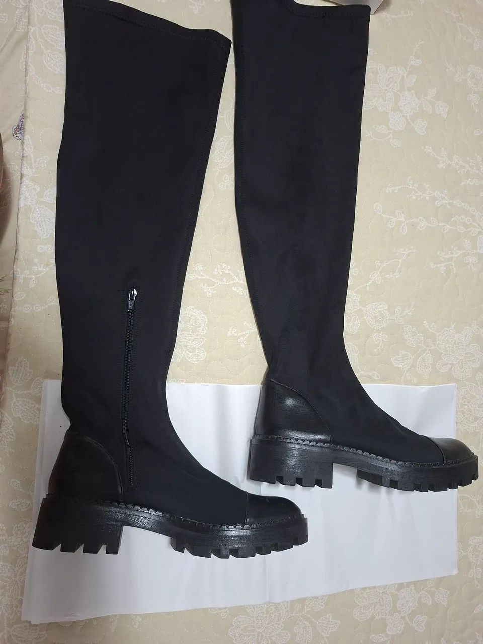 Bota coturno Zara 36
