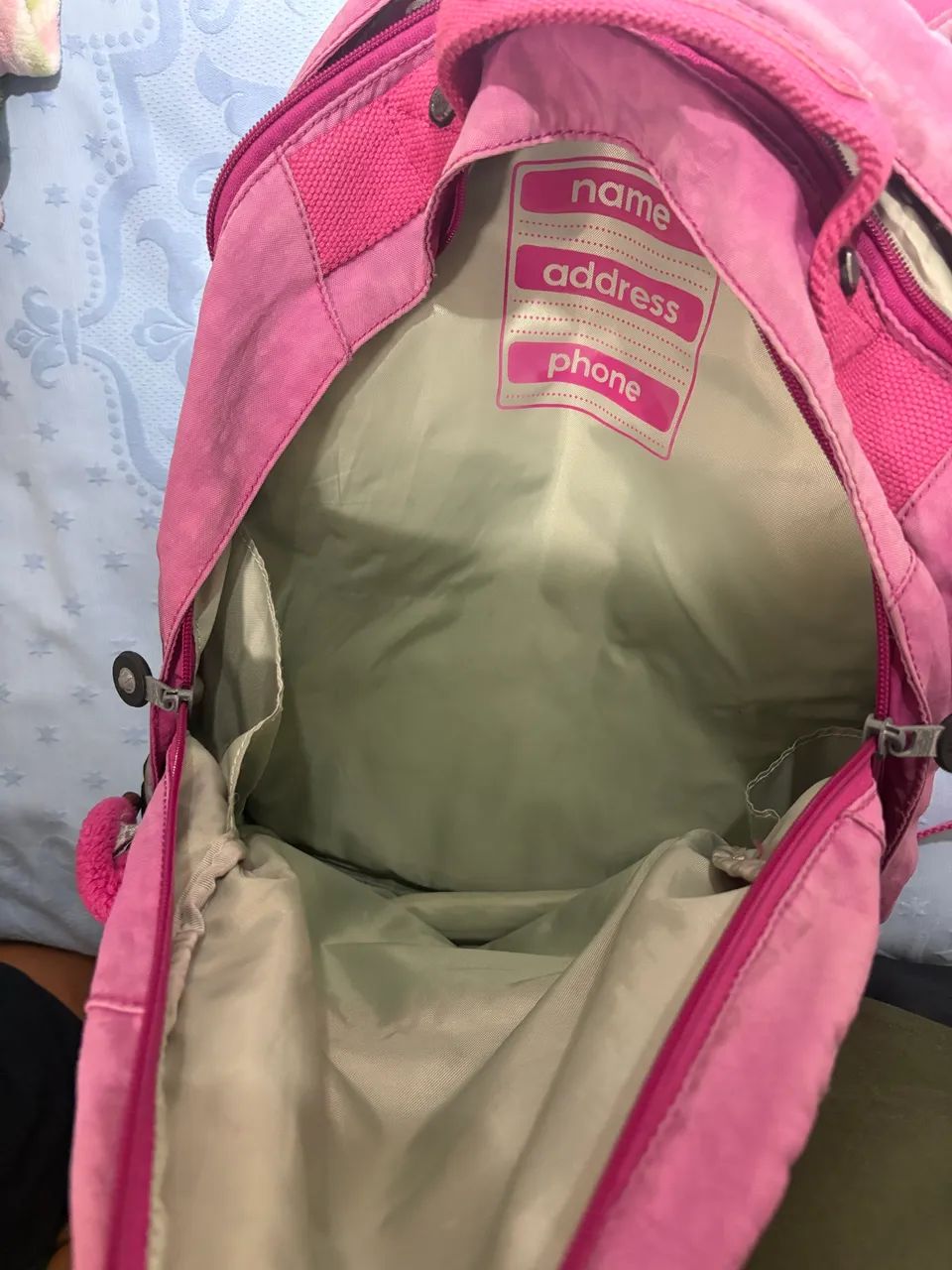 Mochila Kipling rosa436555446873630721