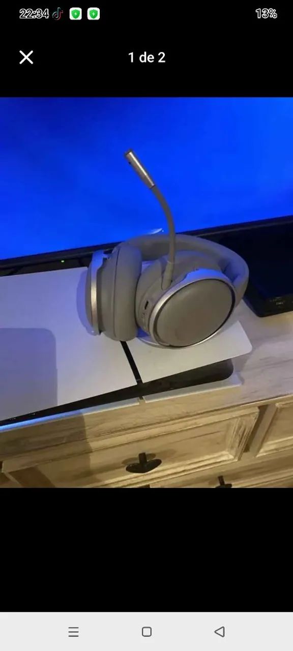 Fone bluetooth headset 