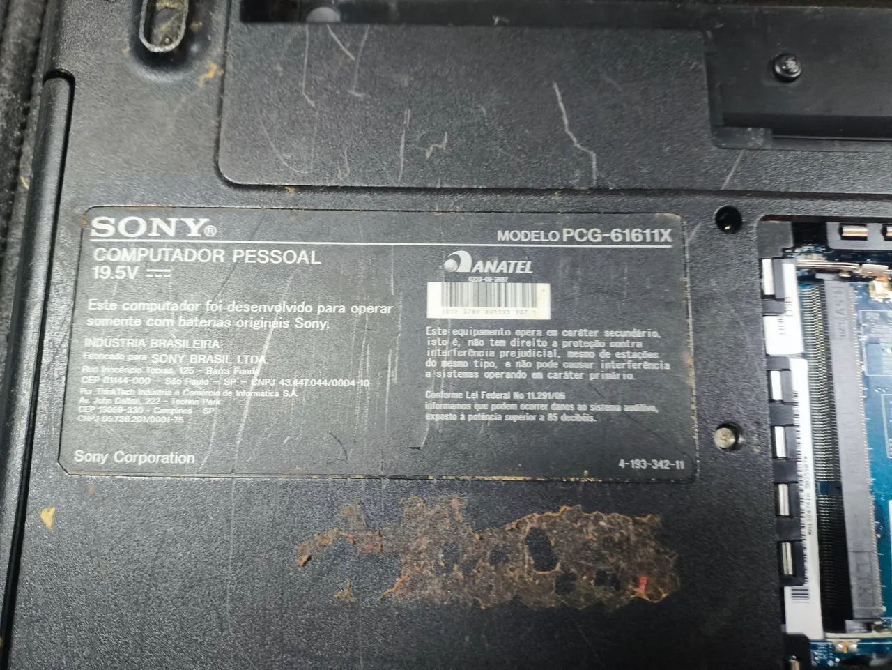 Sony vaio defeito - Foto 4