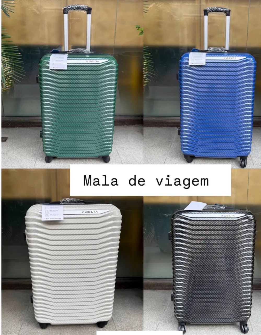 Mala de viagem 15kg polipropileno  - Foto 2