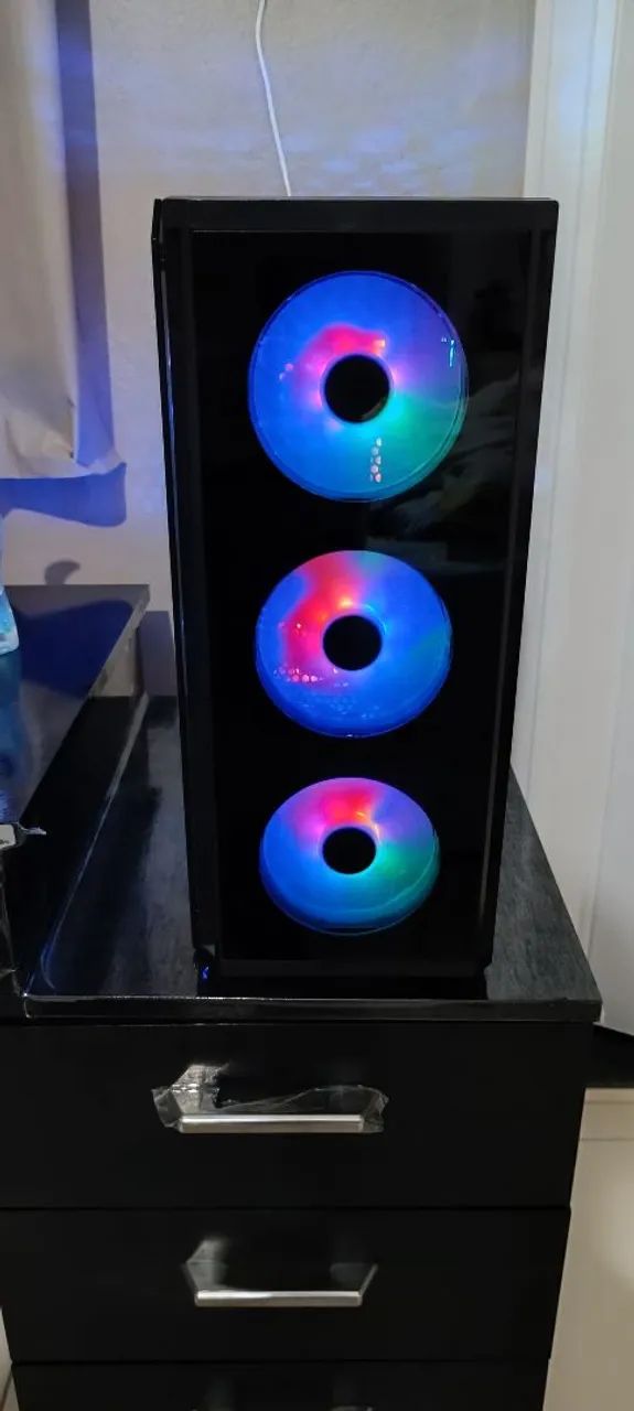 Gabinete GAMER COMPLETO só levar e usar - Foto 2