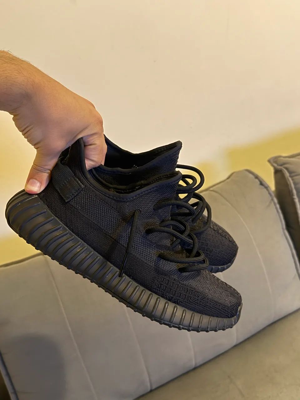 食品 yeeze boost 350v2 ONYX Tênis Adidas Yeezy Boost 350 V2 
