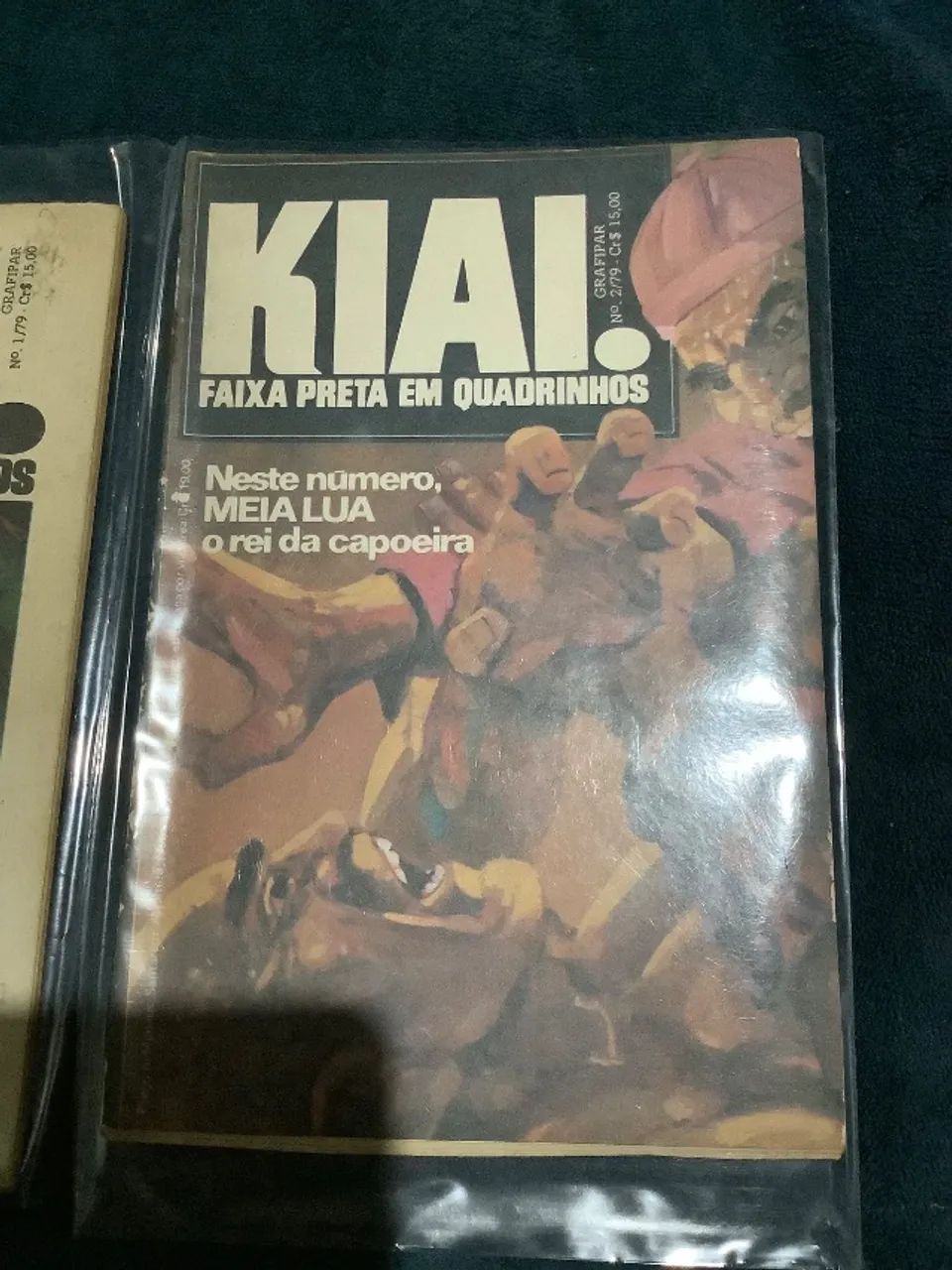 KIAI. Faixa Preta em Quadrinhos n°1 e 2 - Grafipar (1979) - Foto 2