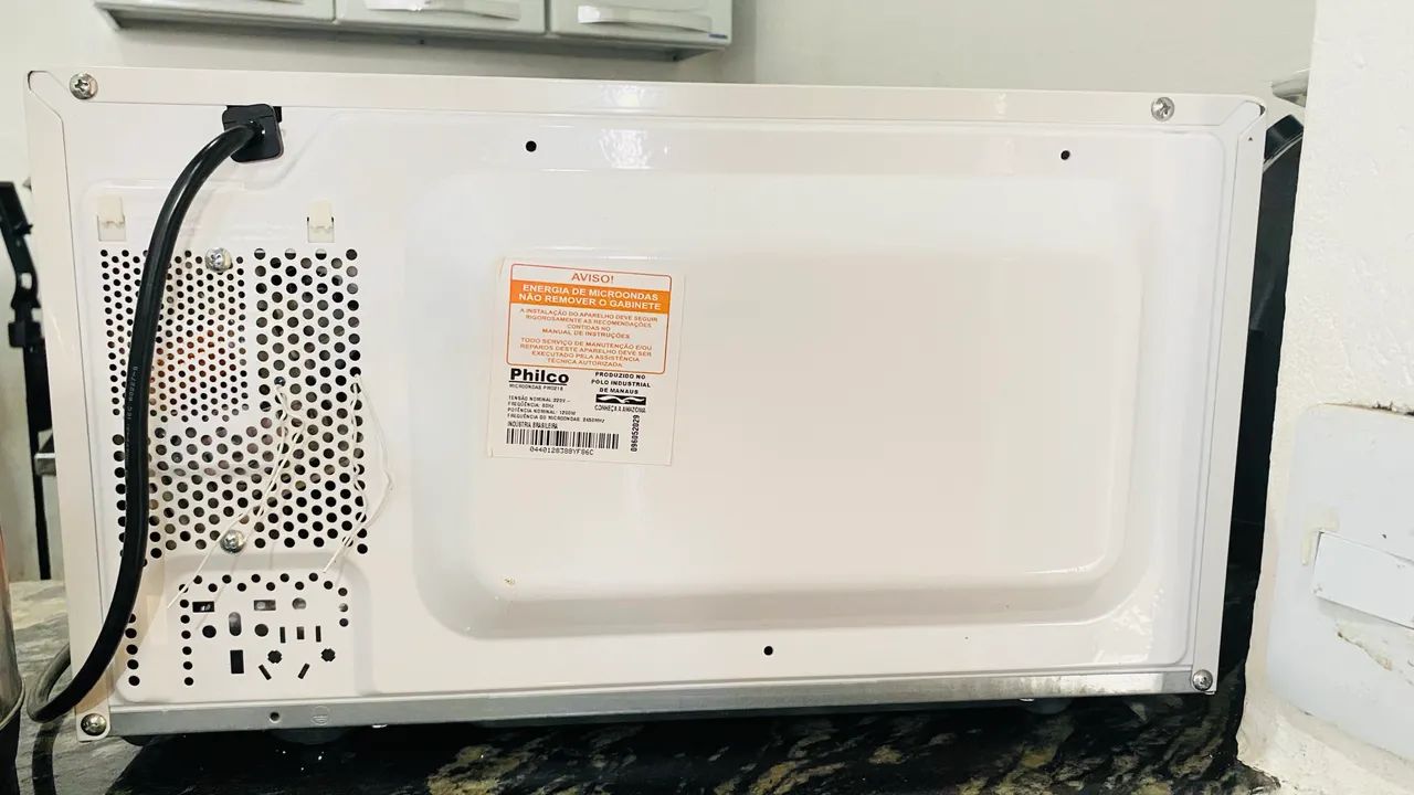 ? Micro-ondas Philco 21L ? R$ 250 - Foto 5