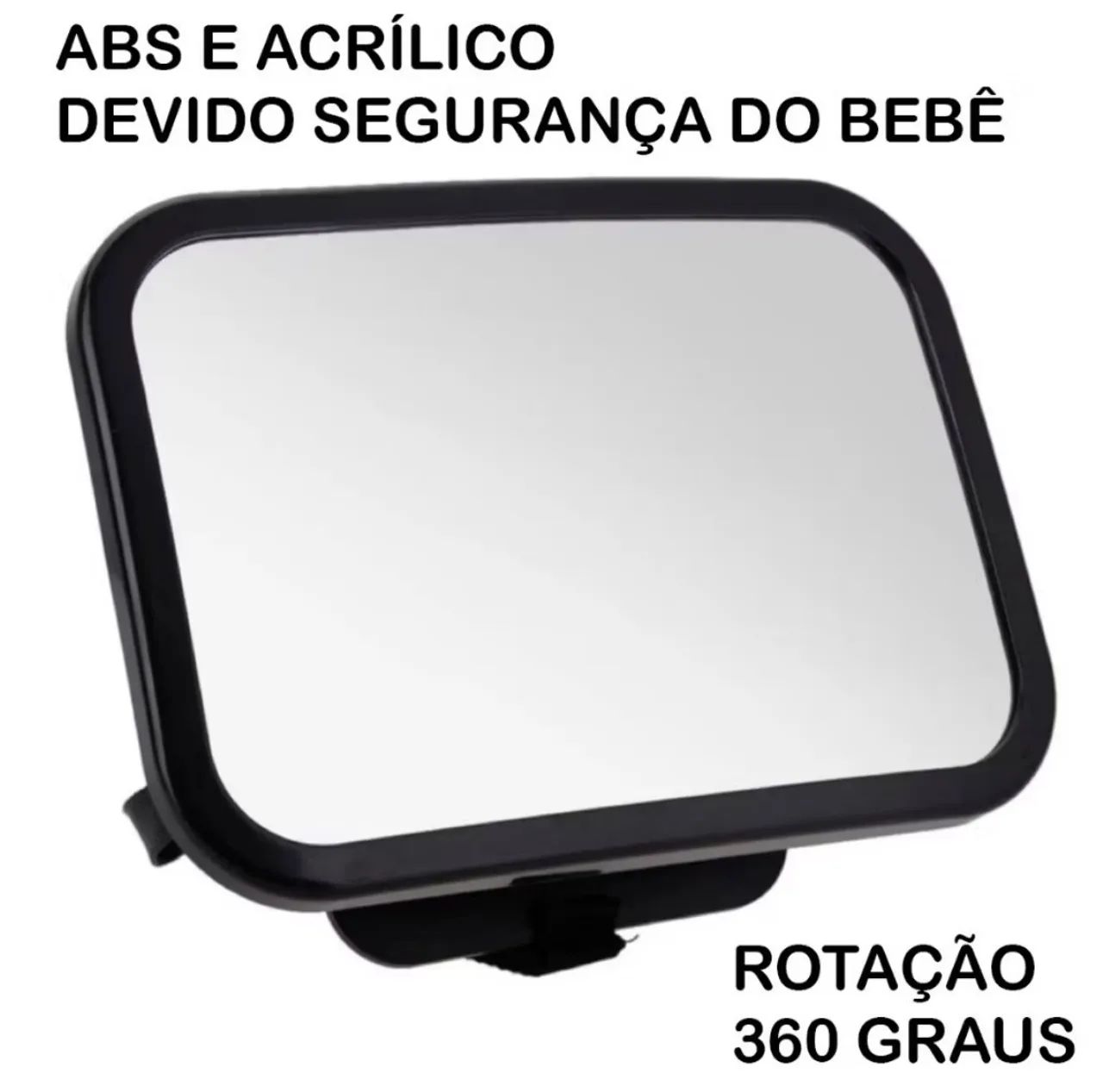 Espelho Retrovisor Banco traseiro Bebê - Foto 2