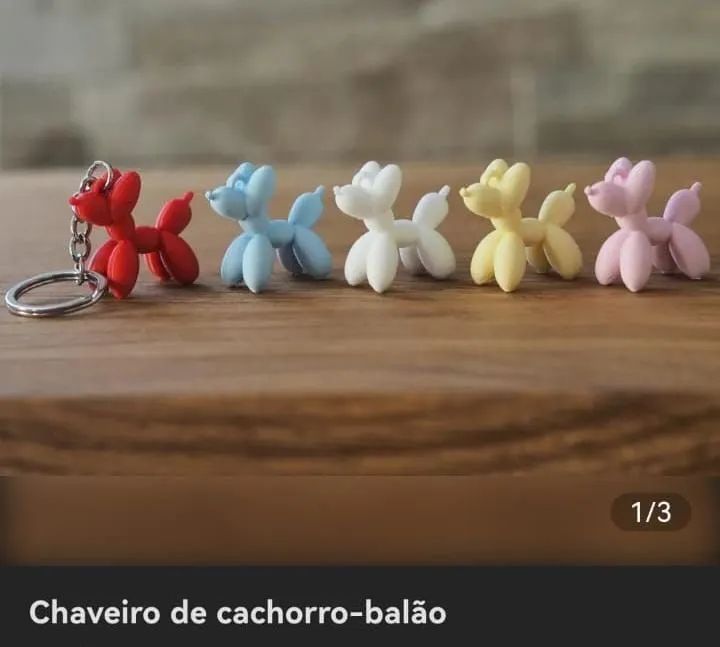 Chaveiro 3d