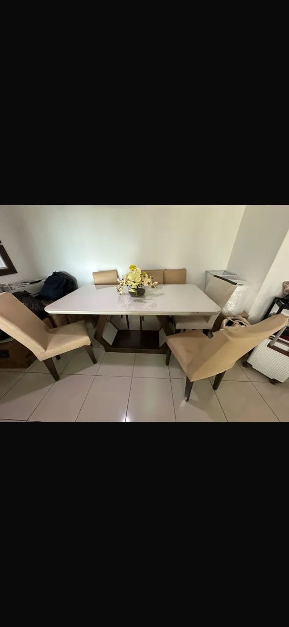 Mesa de jantar 6 lugares