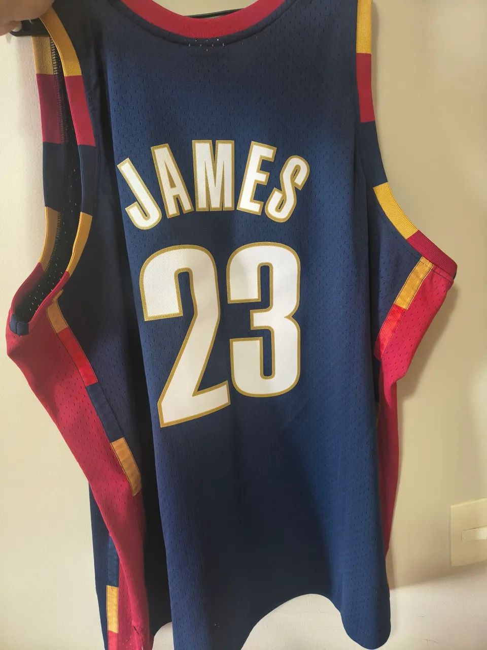Regata Jersey Mitchell & Ness Lebron James Cavs 2008/09 Away - Foto 2
