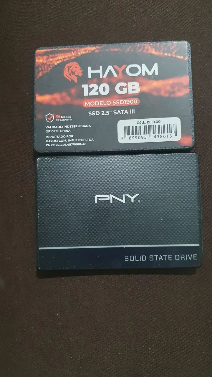 Vendo SSDs de 120GB e HD de 500GB - Foto 2