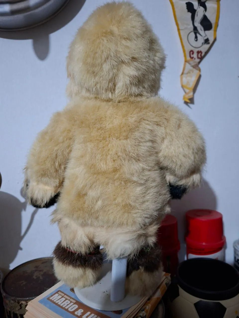 Boneco esquimó  cabeça de porcelana  - Foto 3