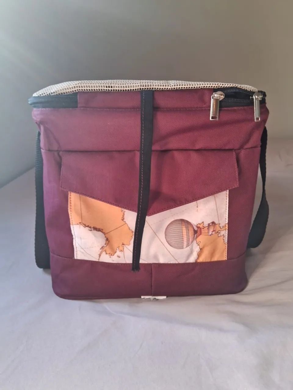 São Pet Bolsa Aerial - bolsa para transporte de pet cachorro ou gato - Foto 4